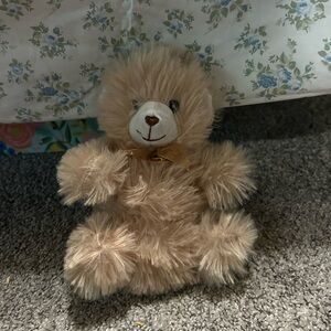 TAN FLUFFY TEDDY BEAR